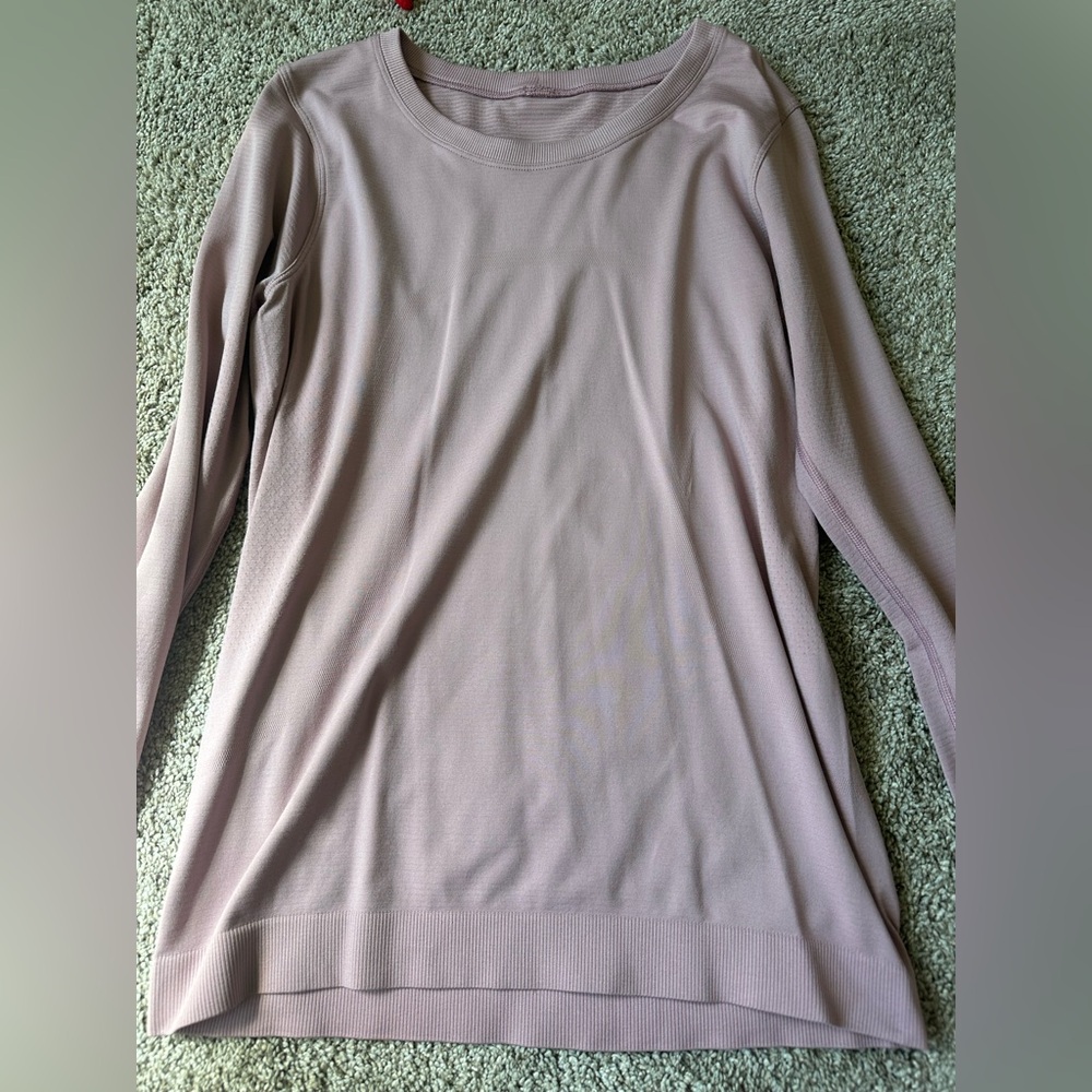 blush lululemon size 8 swiftly tech!